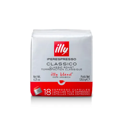 Cápsula Iperespresso Café Illy Clásico 18 Ud